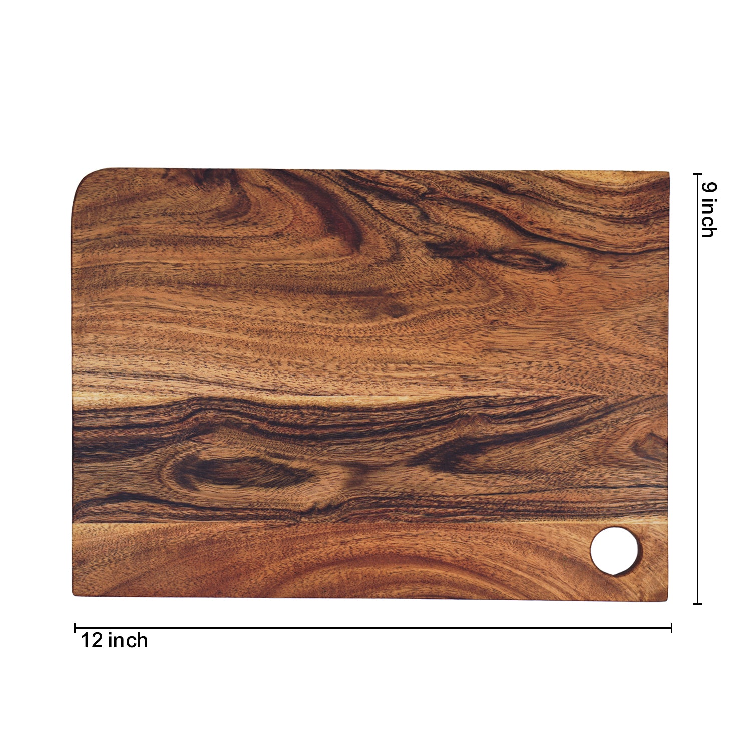 Kiwi – Acacia Wood Chopping Board with Food-Safe Finish