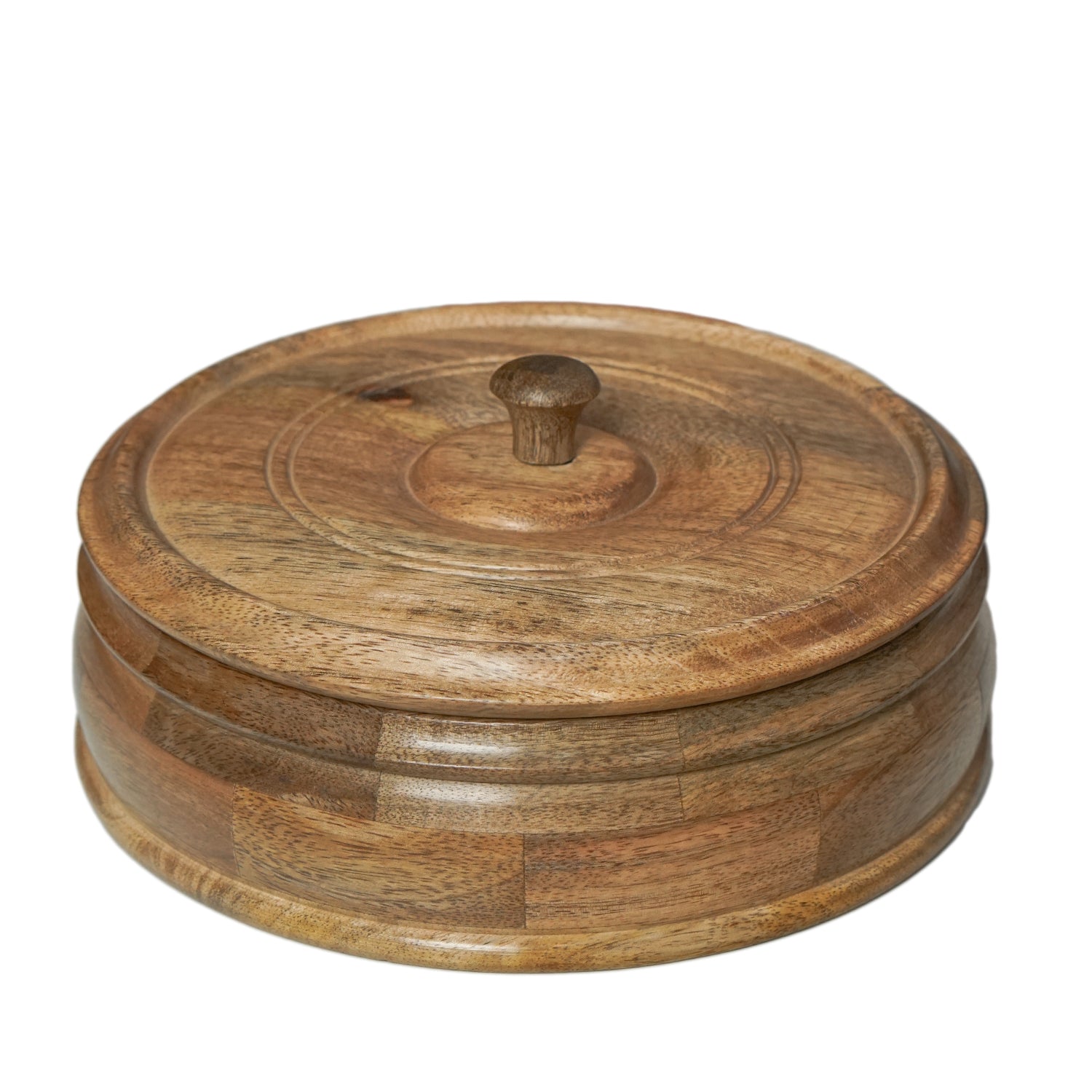 Lilly – Mango Wood Masala Box with Fix Compartments