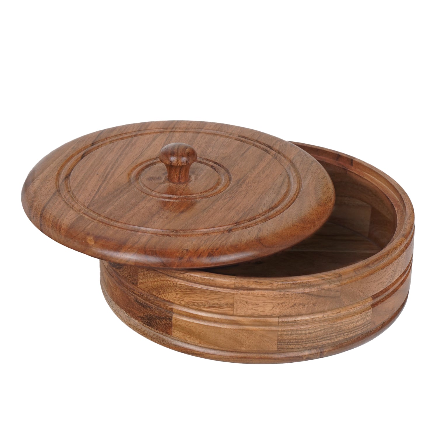 Clara – Acacia Wood Chapati Box