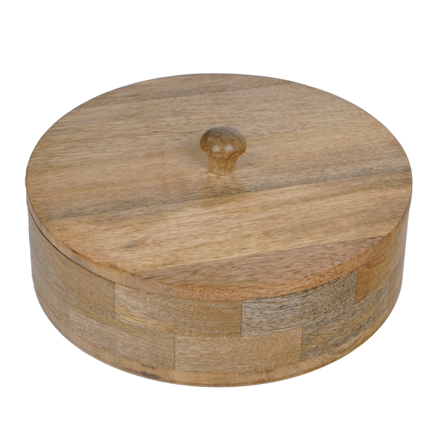 Isabella - Mango Wood Masala Box with Fix Compartment