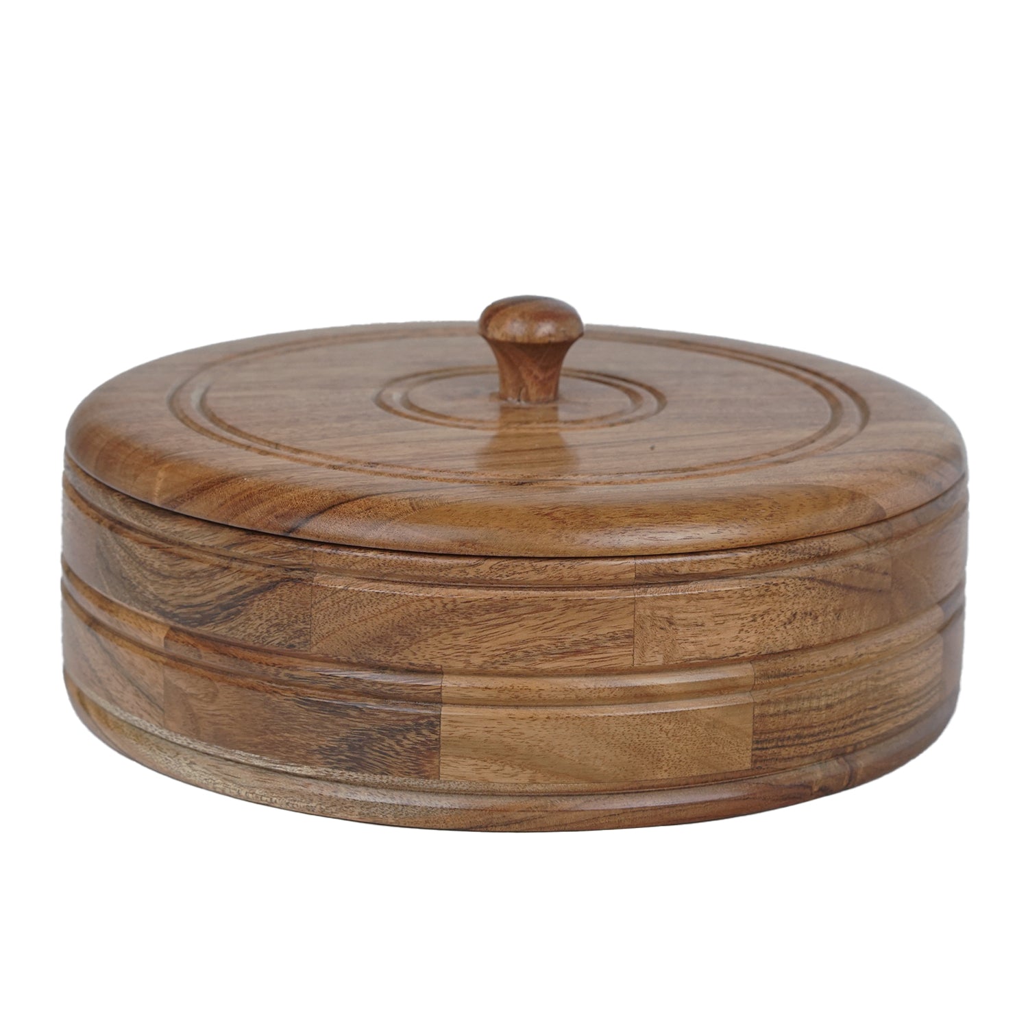 Clara – Acacia Wood Chapati Box