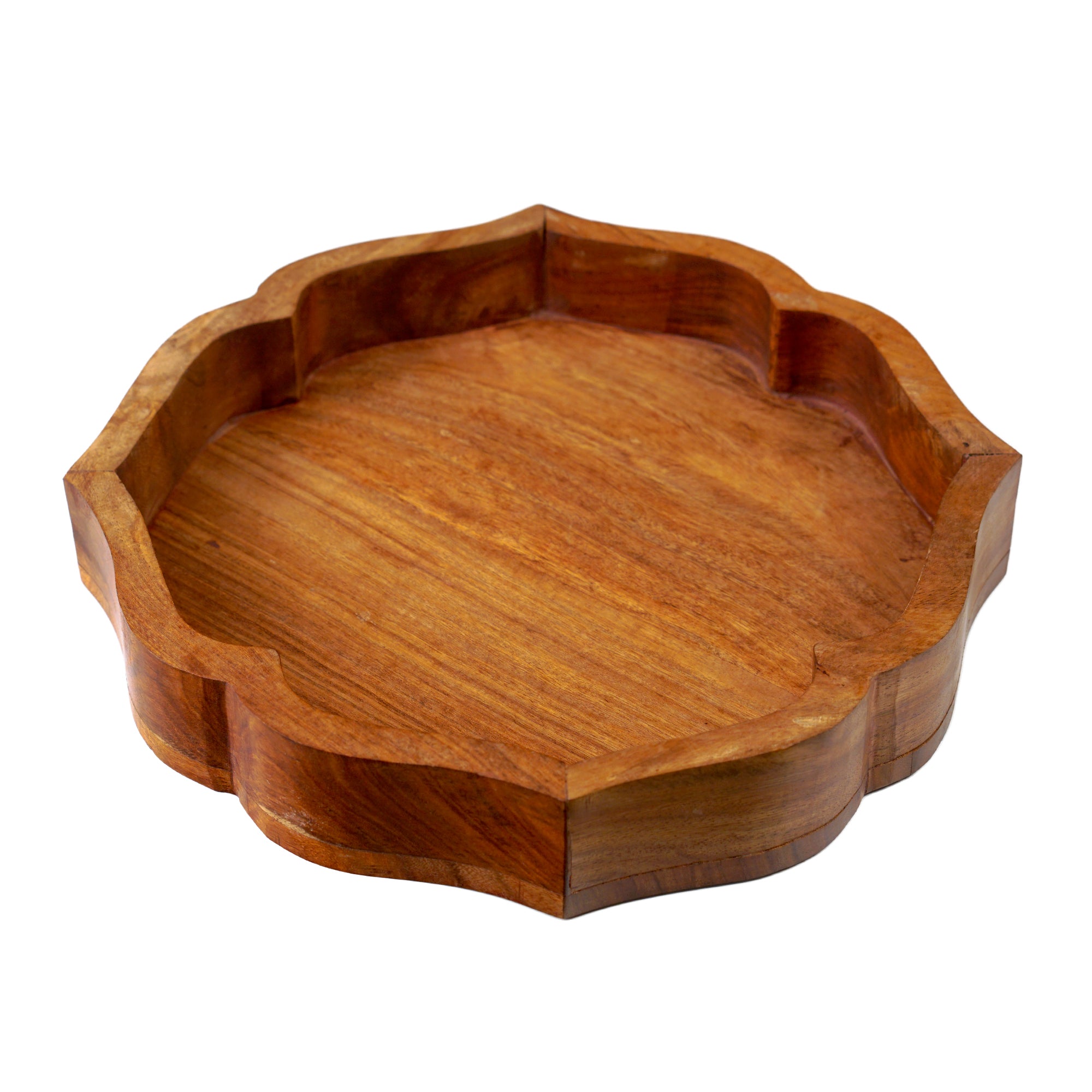 Zamoria – Handcrafted Wooden Mughal Designer Serving Tray