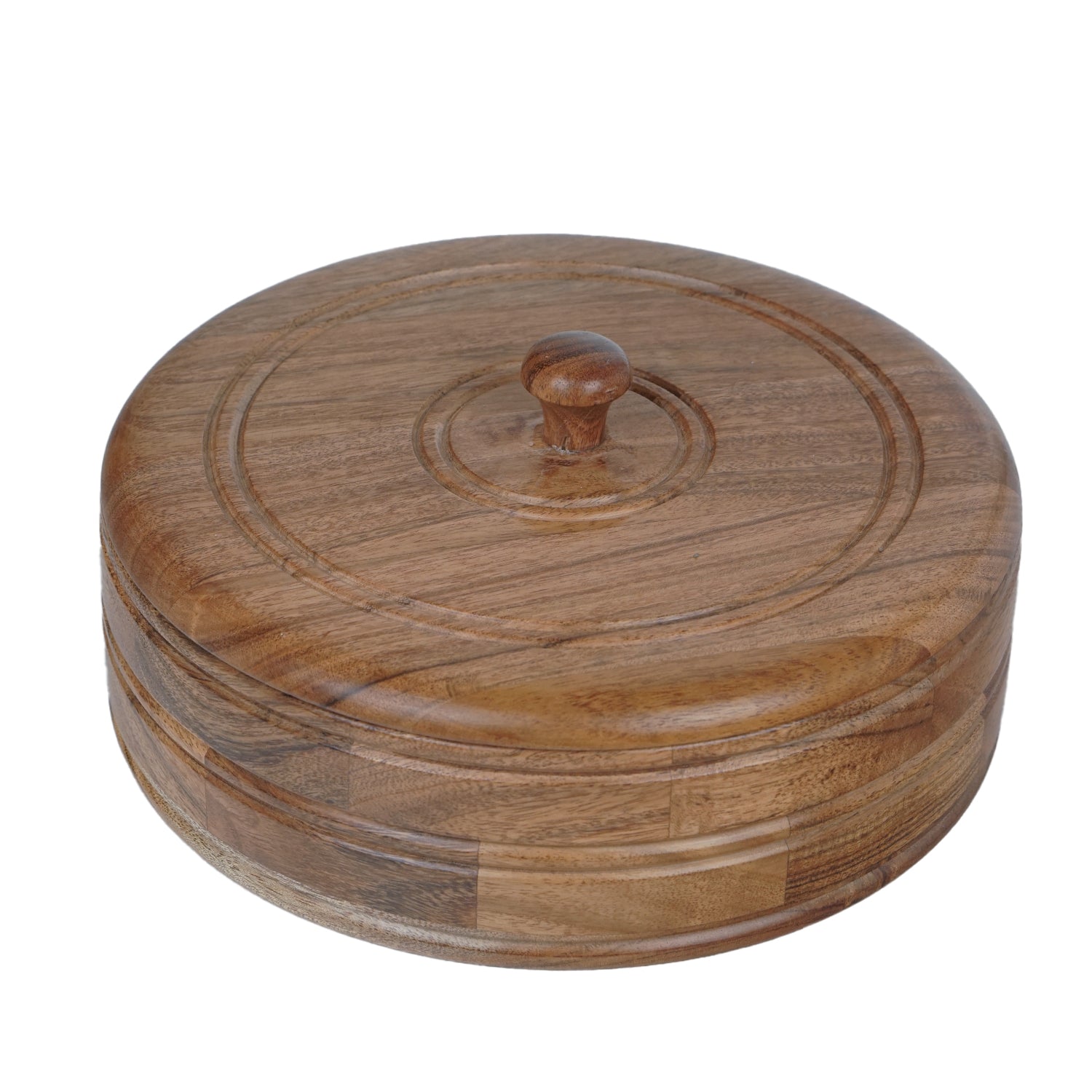 Clara – Acacia Wood Chapati Box