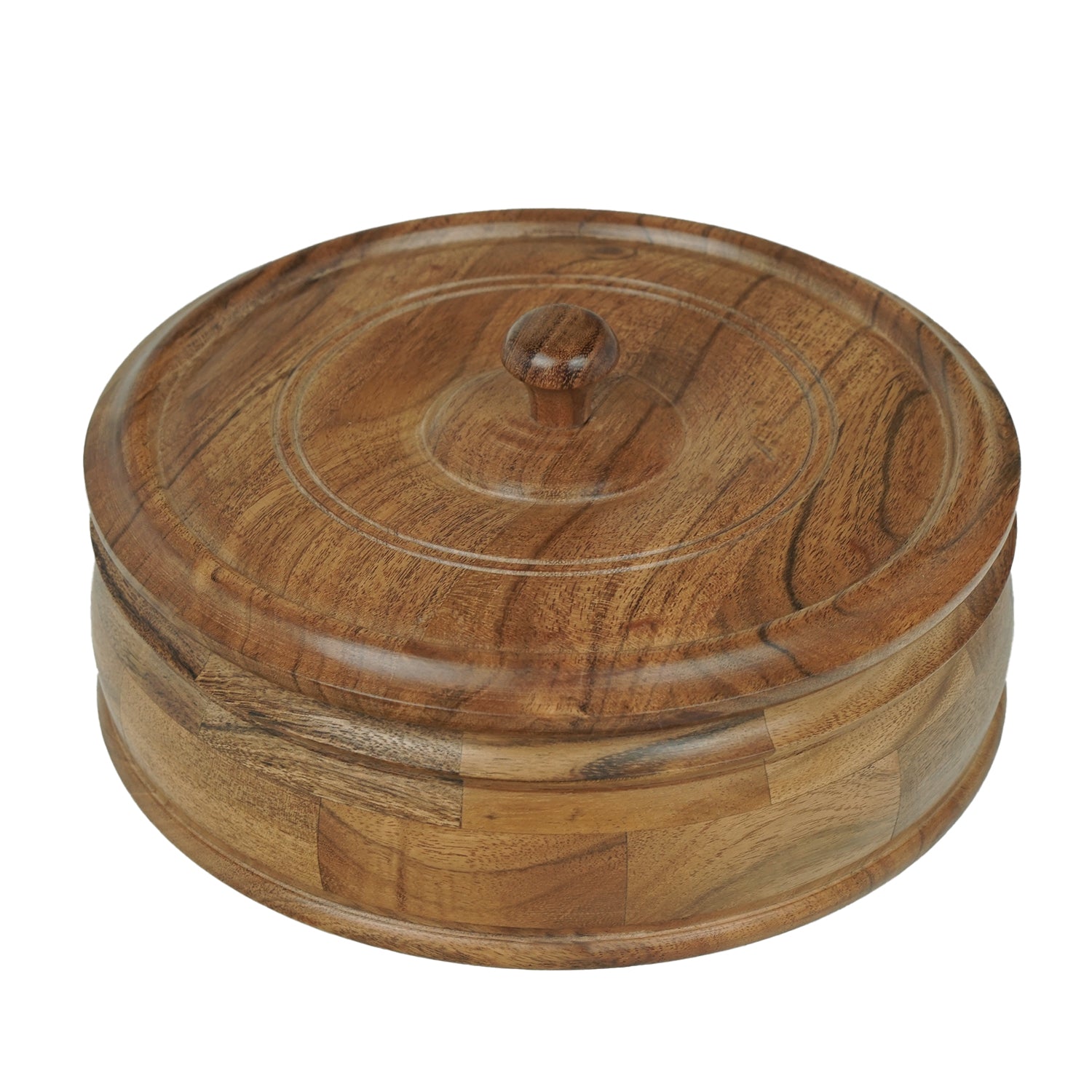 Lilly – Acacia Wooden Masala Box with Fix Compartment