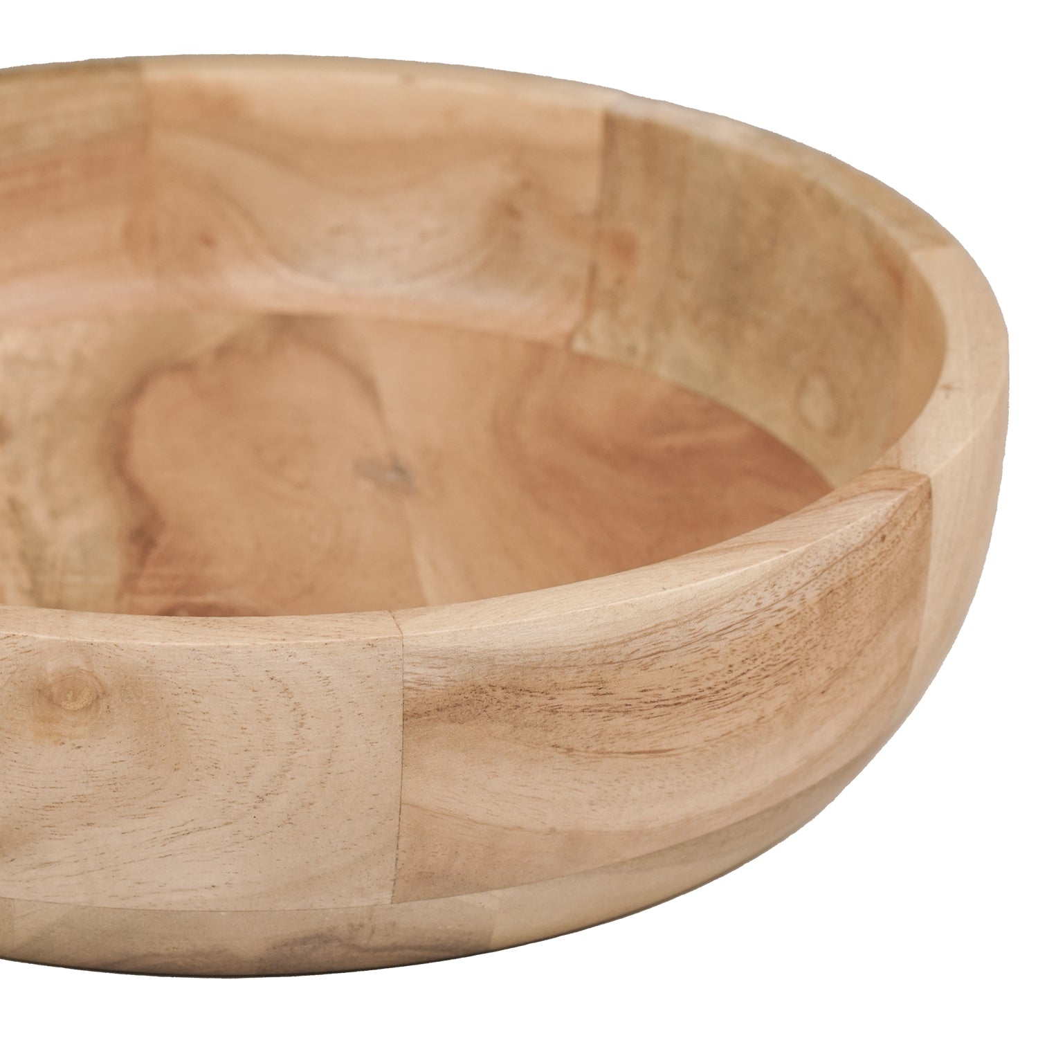 Aurora – Premium Wooden Salad/ Fruit Bowl (Neem)