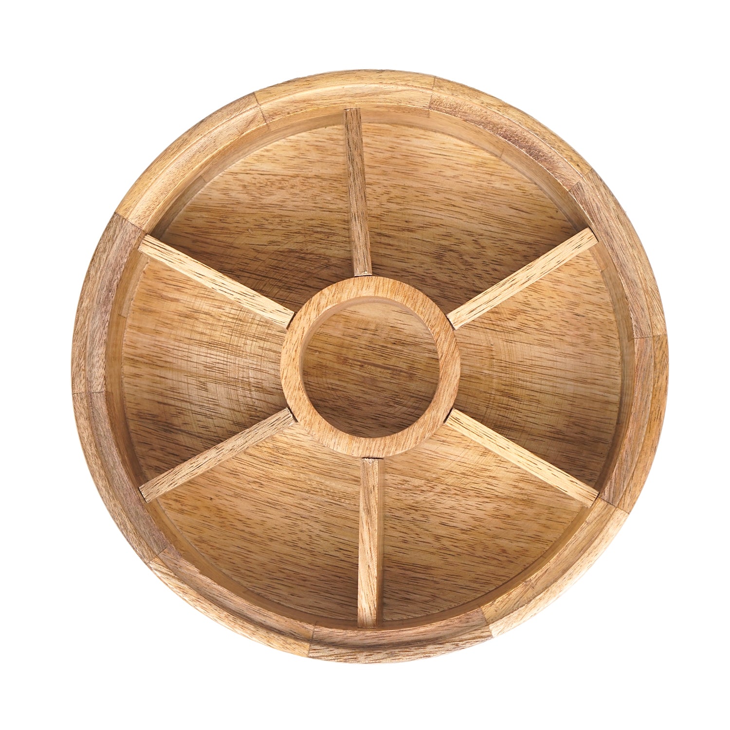 Bella - Mango Wooden Masala Box with Fix Compartment