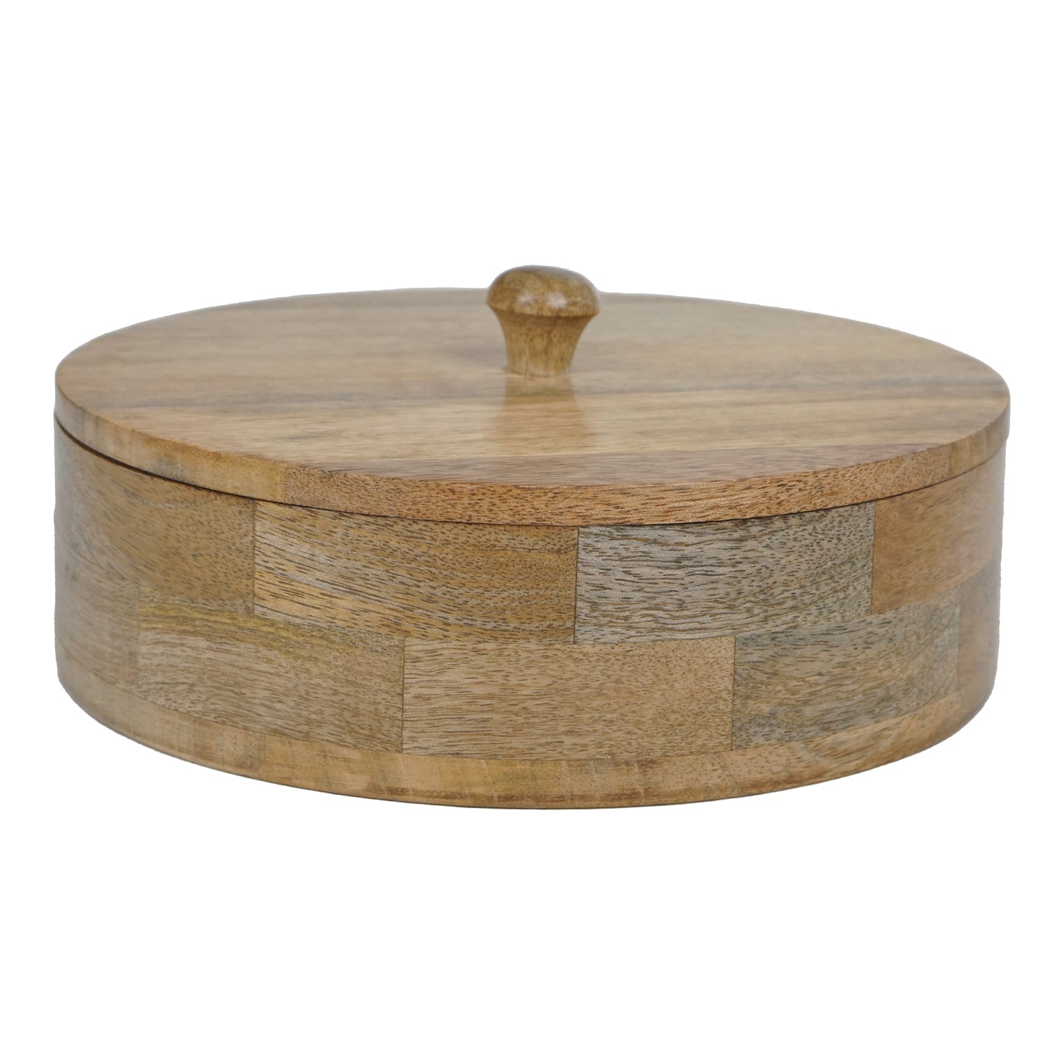 Isabella - Mango Wood Masala Box with Fix Compartment
