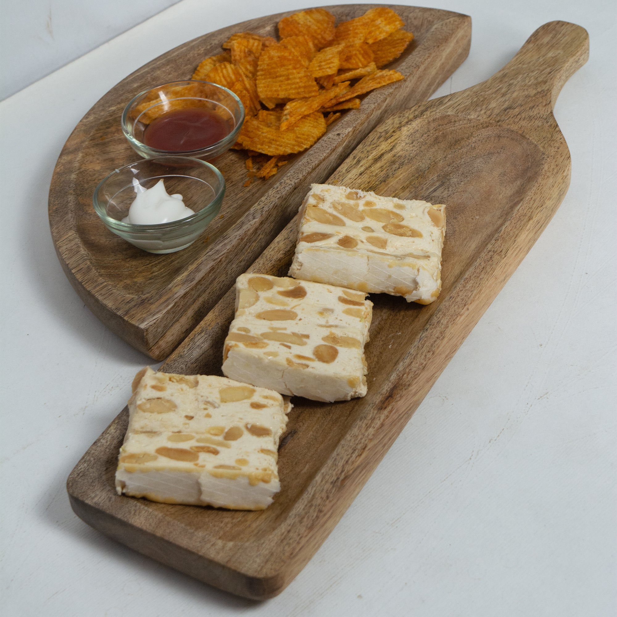 Vellora – Mango Wood Serving Platter Duo (Set of 2)