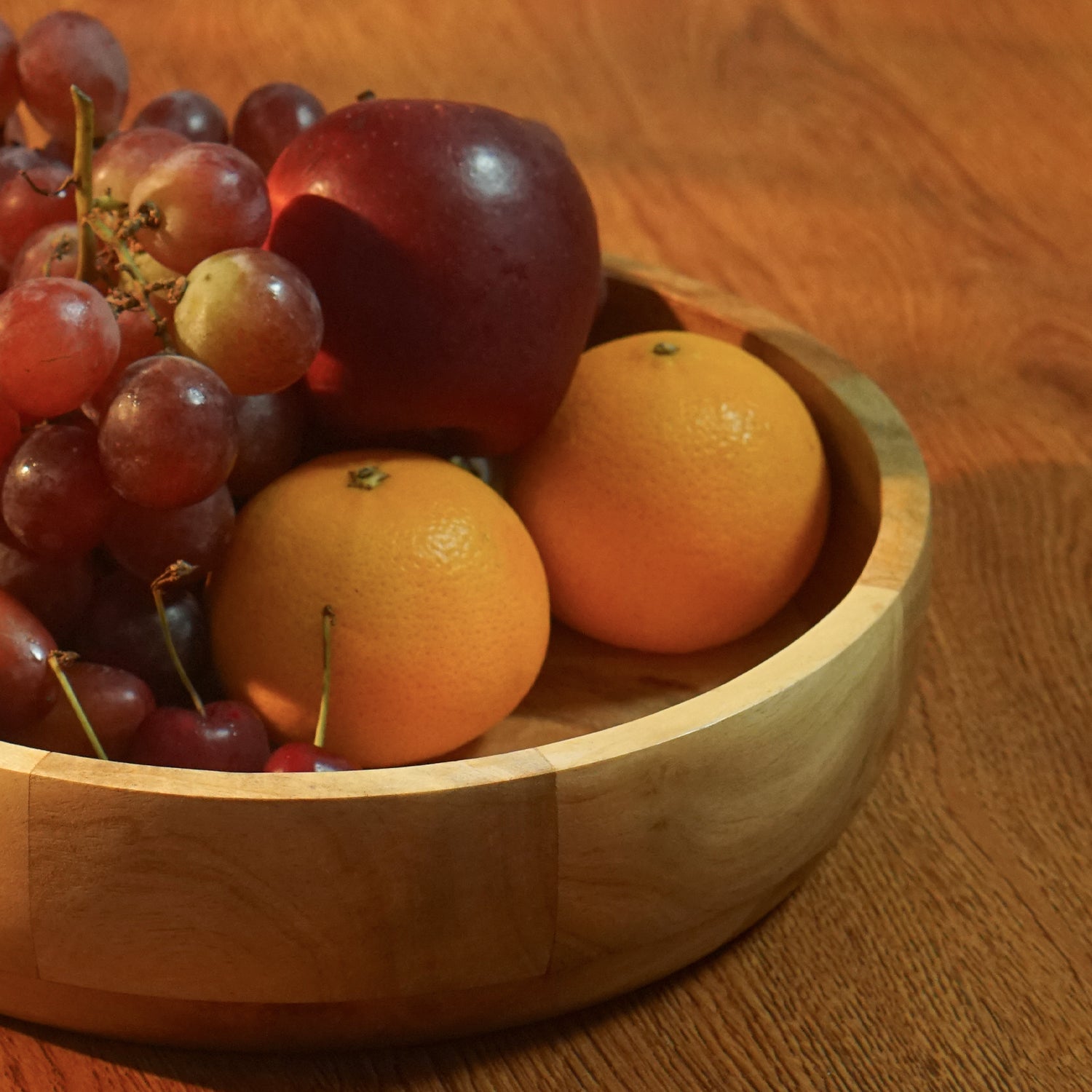 Aurora – Premium Wooden Salad/ Fruit Bowl (Neem)