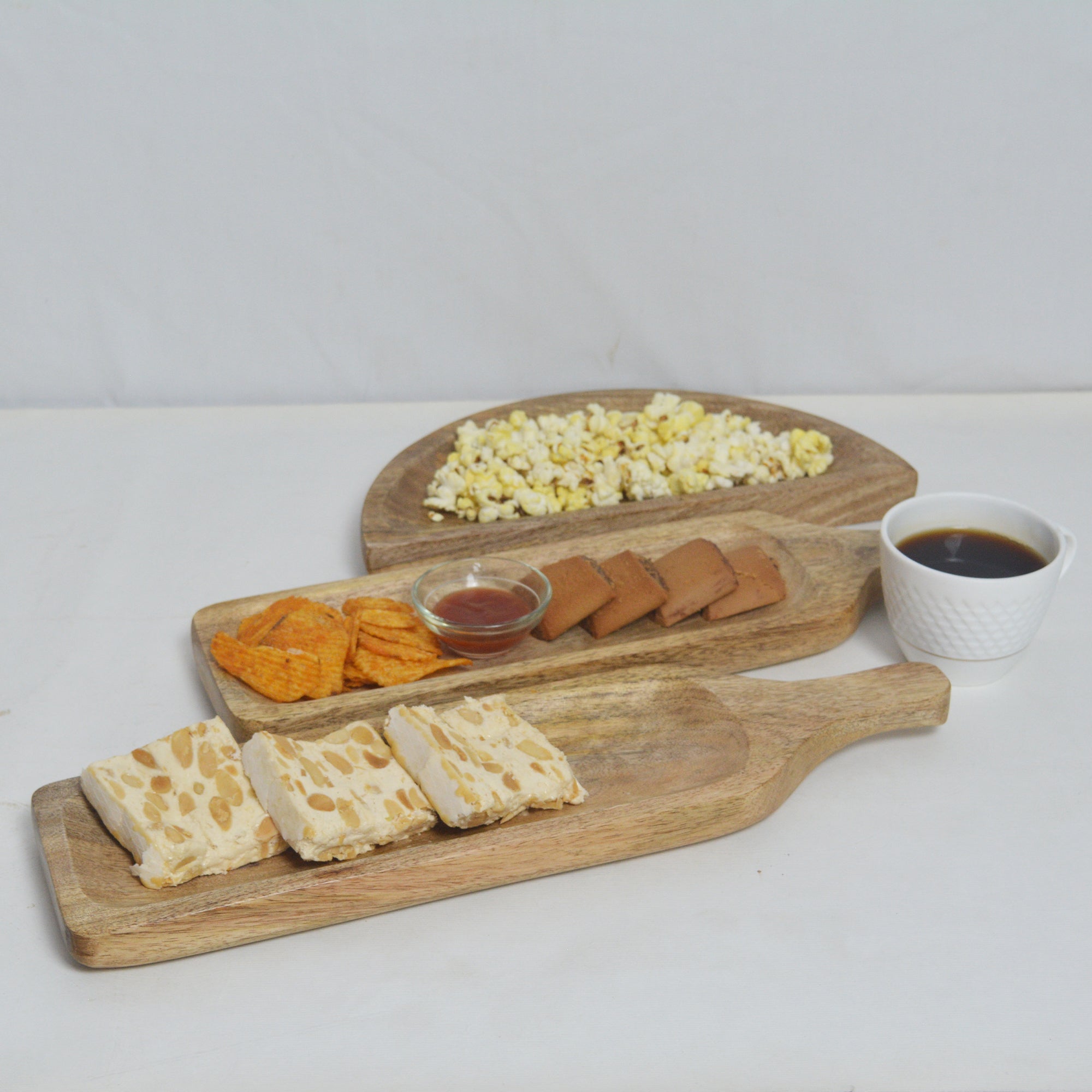 Vellora – Mango Wood Serving Platter Duo (Set of 2)