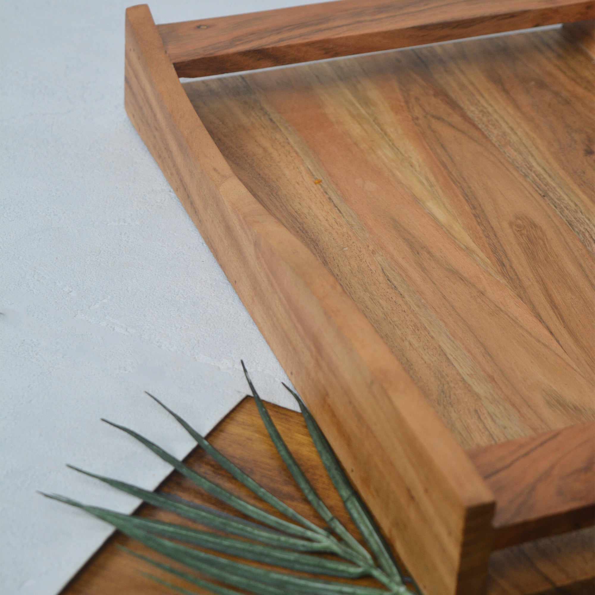 Aurelia – Acacia Wooden Serving Tray (16x10 Inches Large)