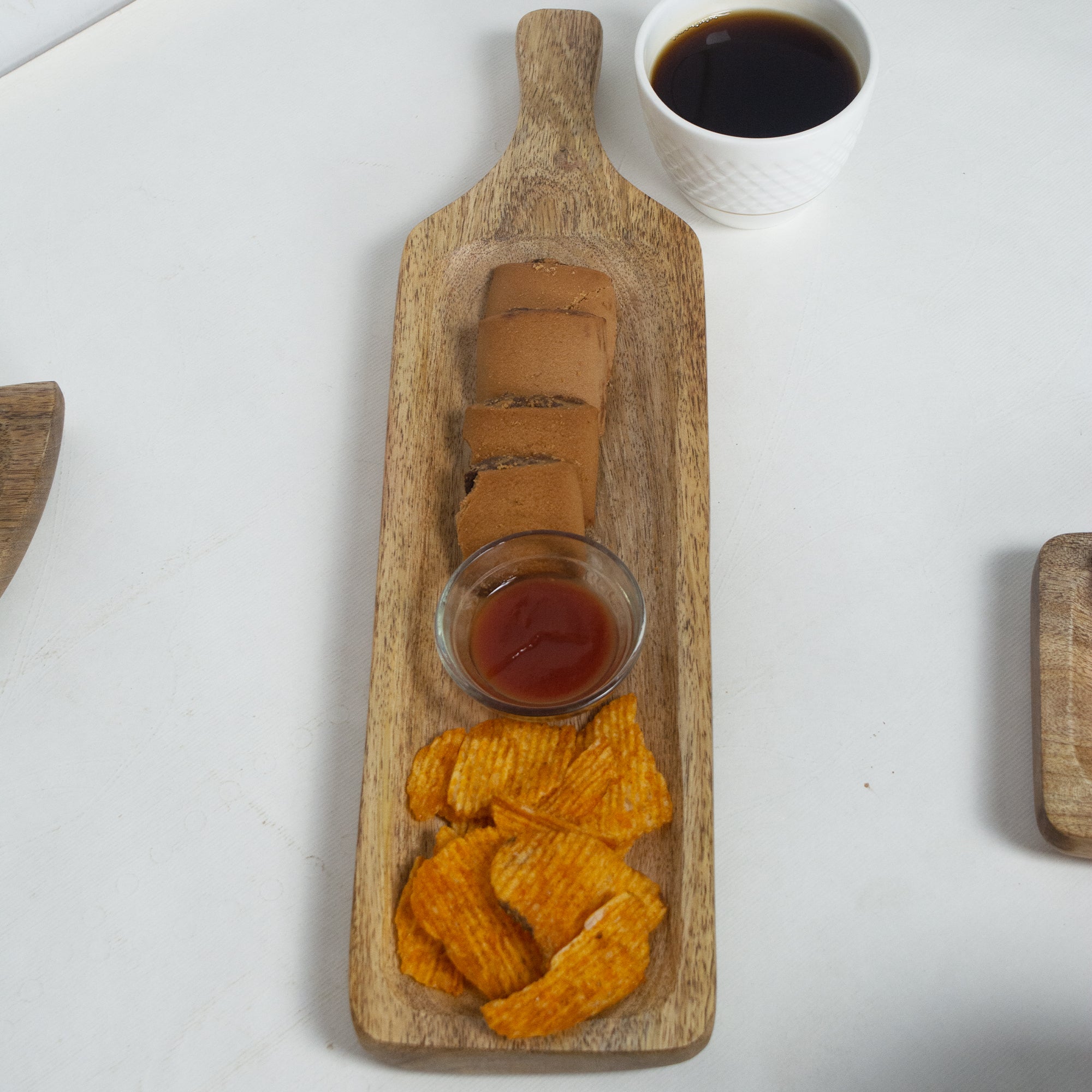 Vellora – Mango Wood Serving Platter Duo (Set of 2)