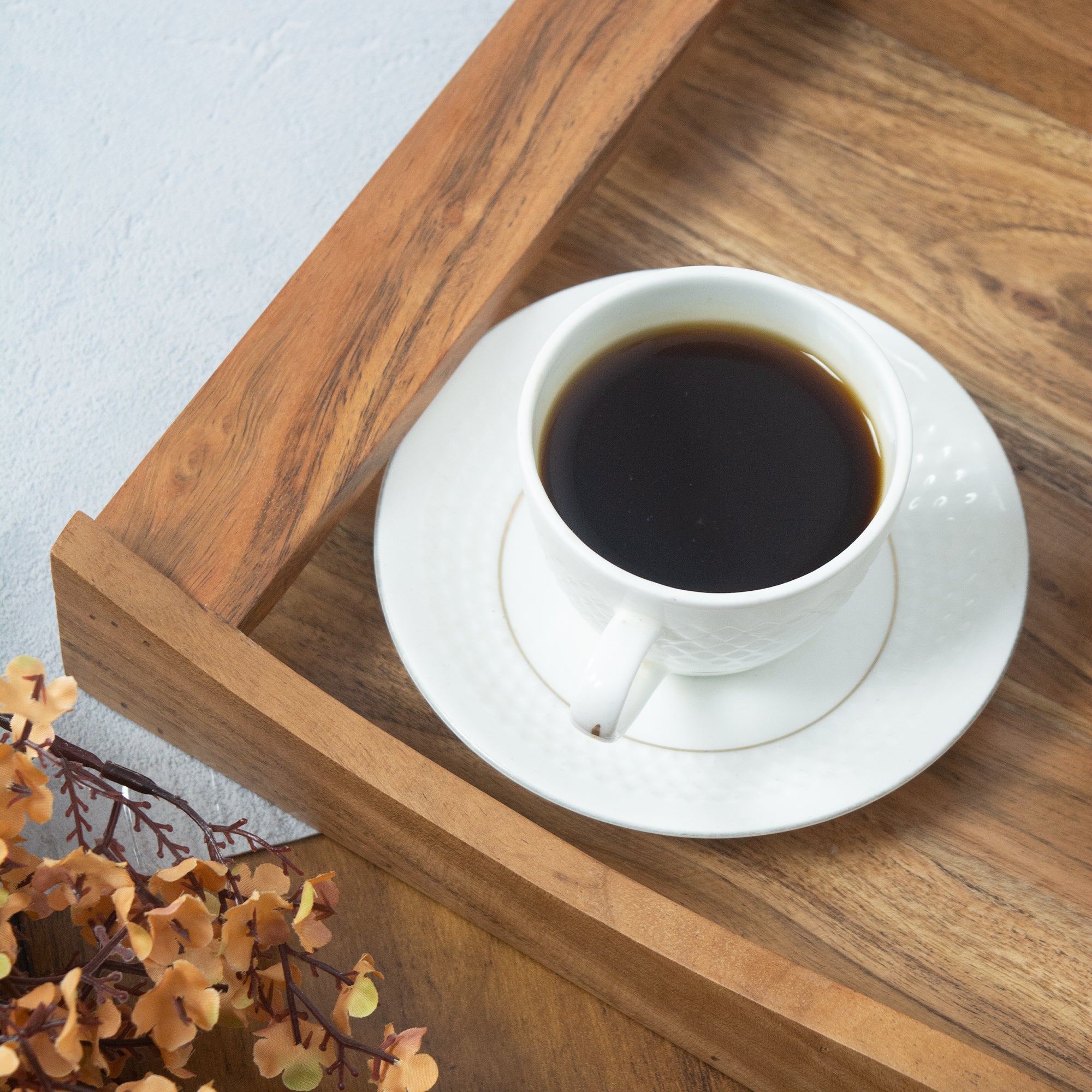 Aurelia – Acacia Wooden Serving Tray (16x10 Inches Large)