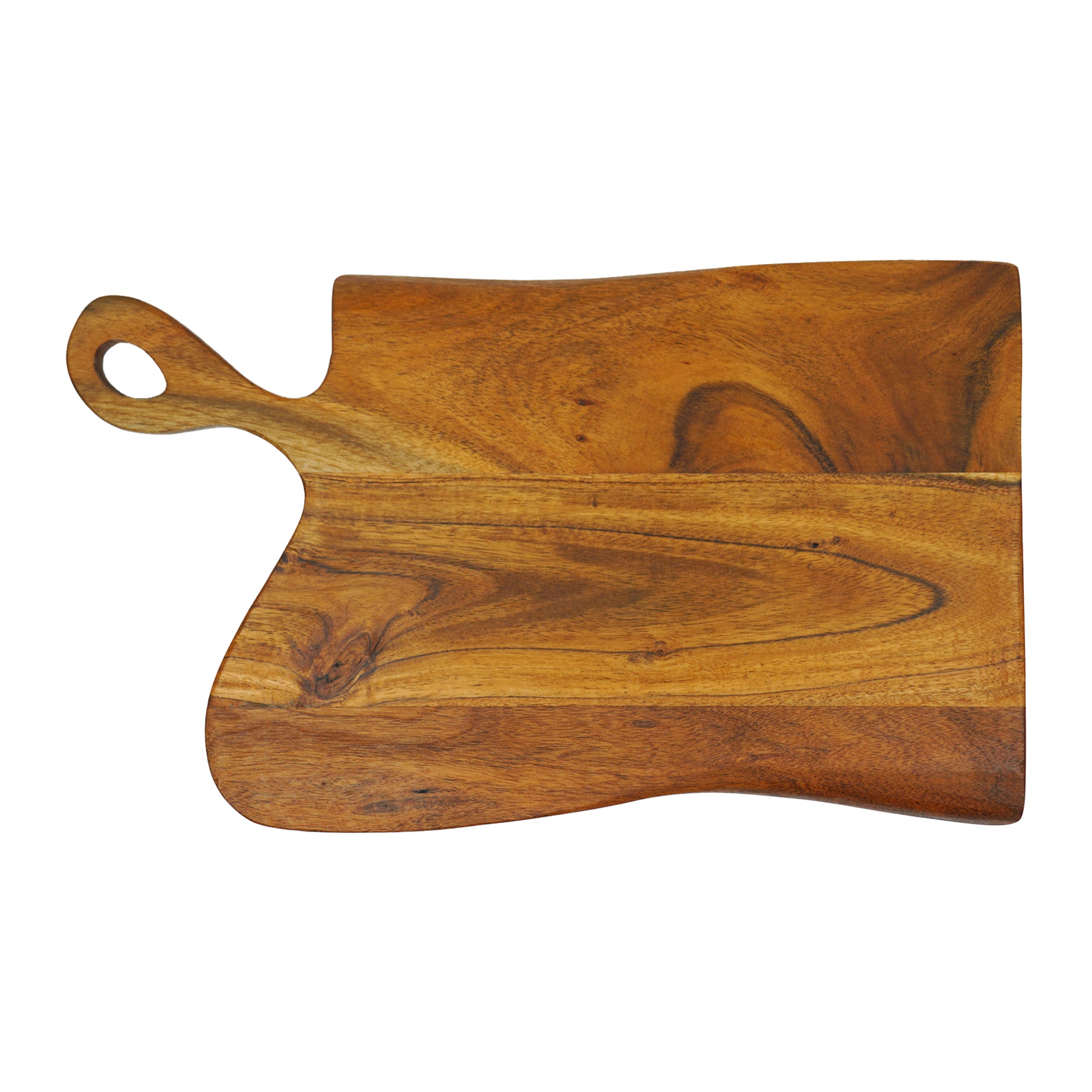 Flamingo – Premium Acacia Wooden Chopping & Serving Board (17x10 Inch)