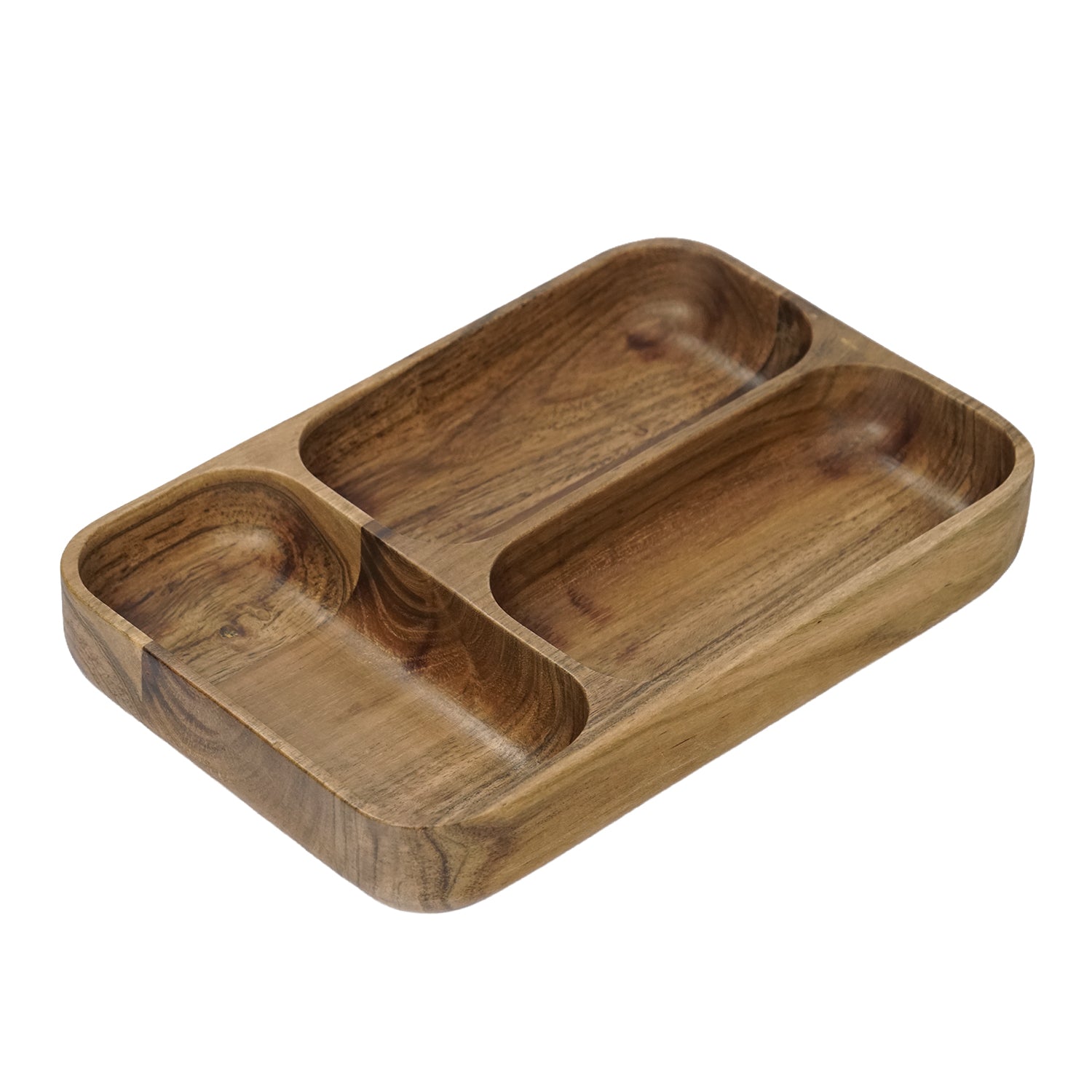 Arista – Wooden Multi Compartment Serving Platter
