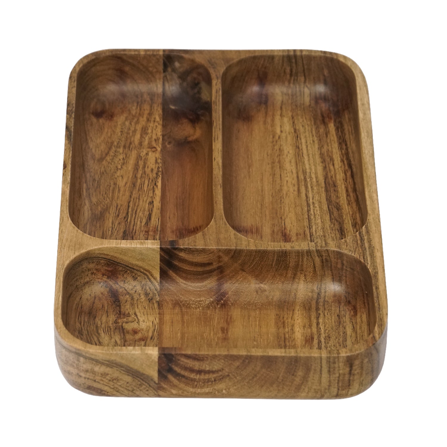 Arista – Wooden Multi Compartment Serving Platter