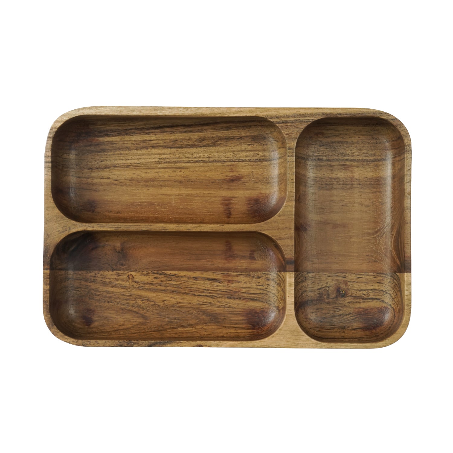 Arista – Wooden Multi Compartment Serving Platter